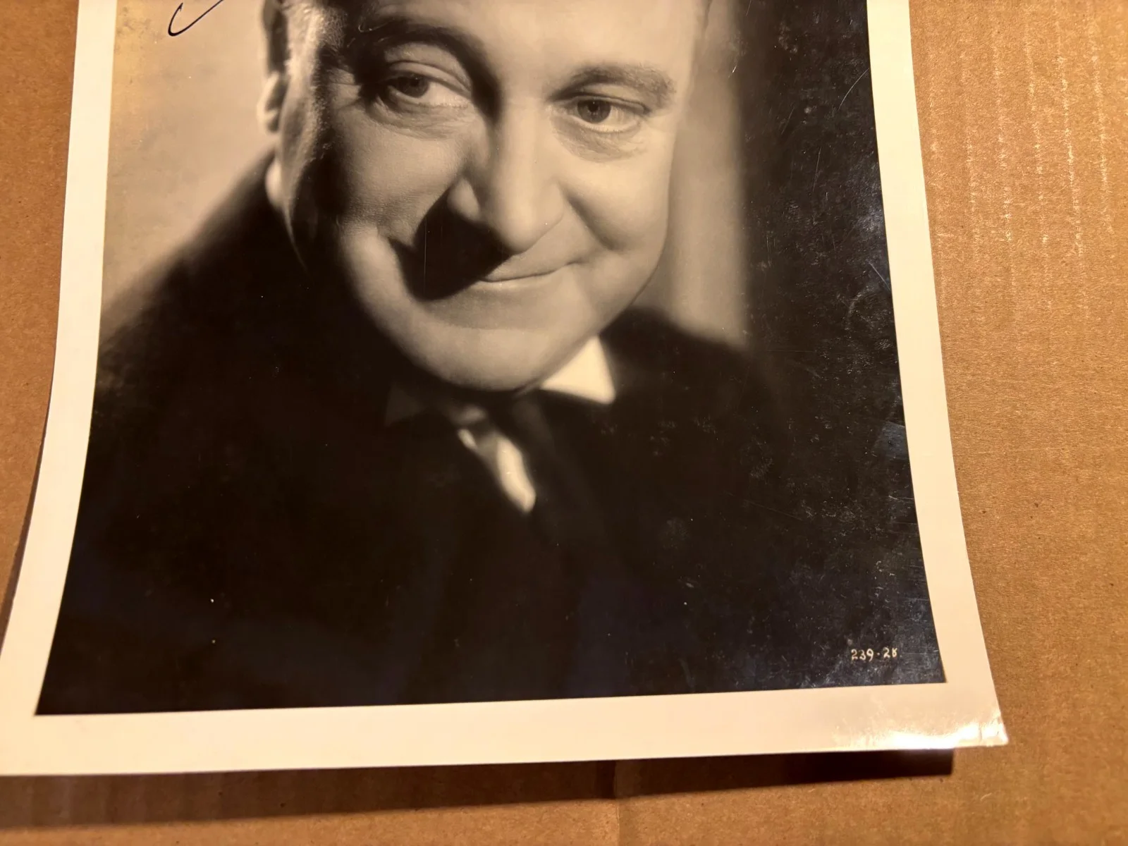 Eric Blore Very Rare Very Early Autographed 8/10 Photo 30s Top Hat Sullivan's, image 3