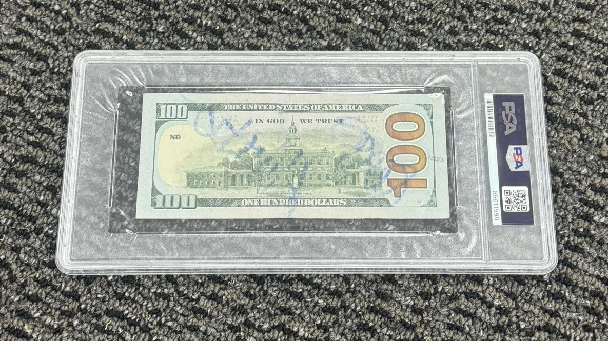 Quavo Signed Autographed Auto $100 Bill Currency PSA/DNA Encapsulated Migos Rap, image 2