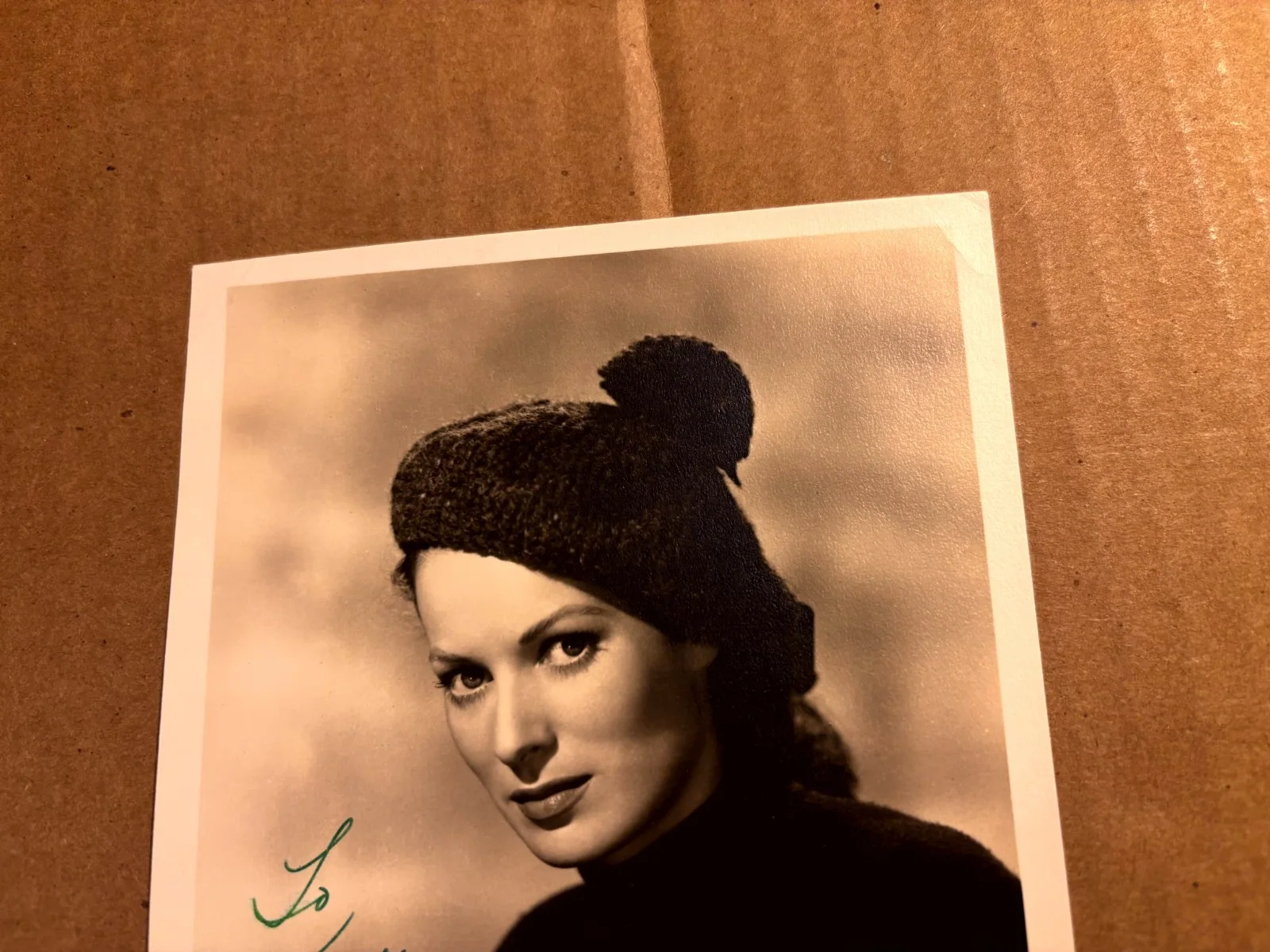 Maureen O'Hara Rare Early Autographed Photo '52 The Quiet Man, изображение 2