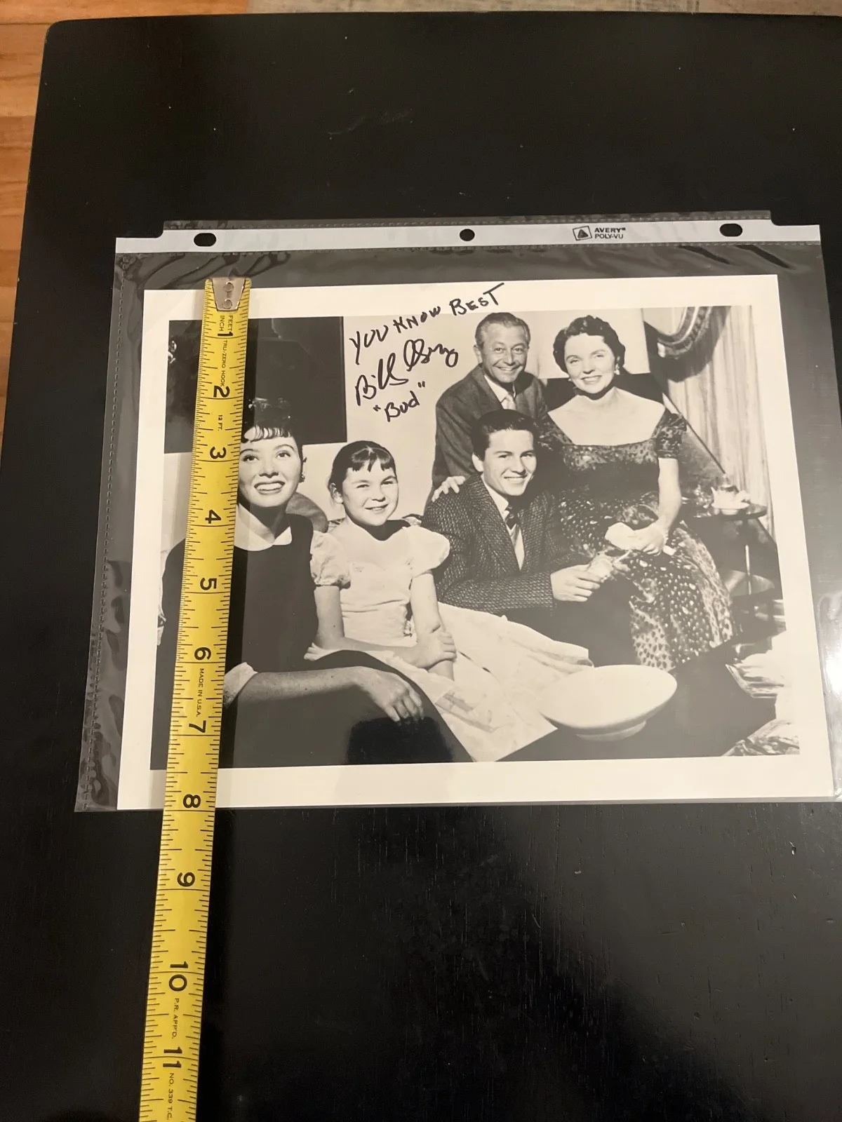 Billy Gray 8x10 autograph photo from Father Knows Best, image 4