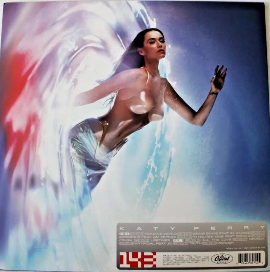 Katy Perry Signed 143 Album • Beckett Auth BT27466 • Insert Signed, image 4