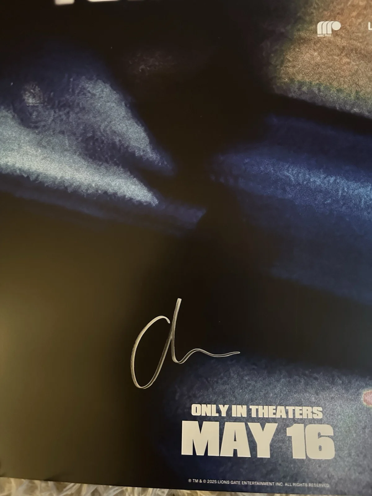 The Weeknd Signed Movie Poster, image 2
