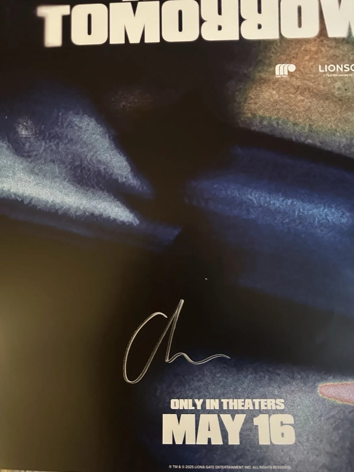 The Weeknd Signed Movie Poster, image 2