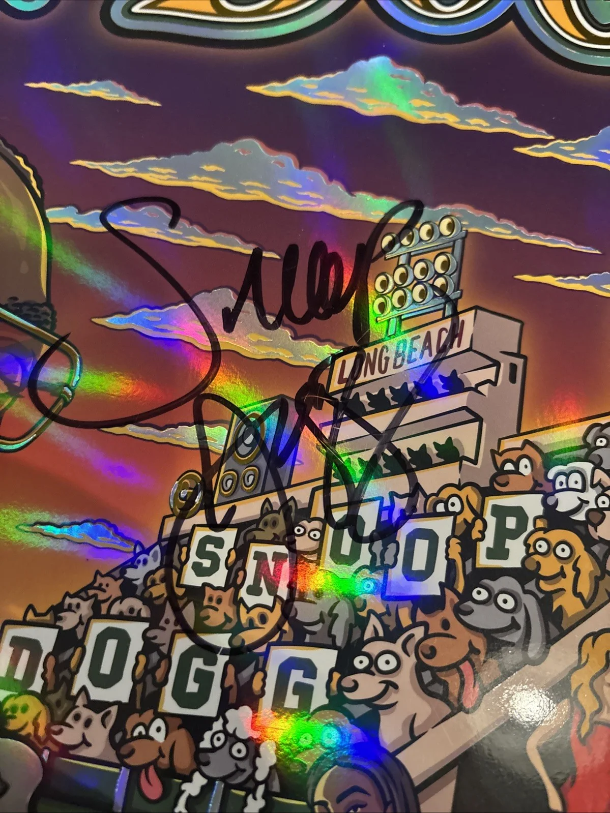 SNOOP DOGG SIGNED FOIL LITHO #4978 OOP RARE, image 4