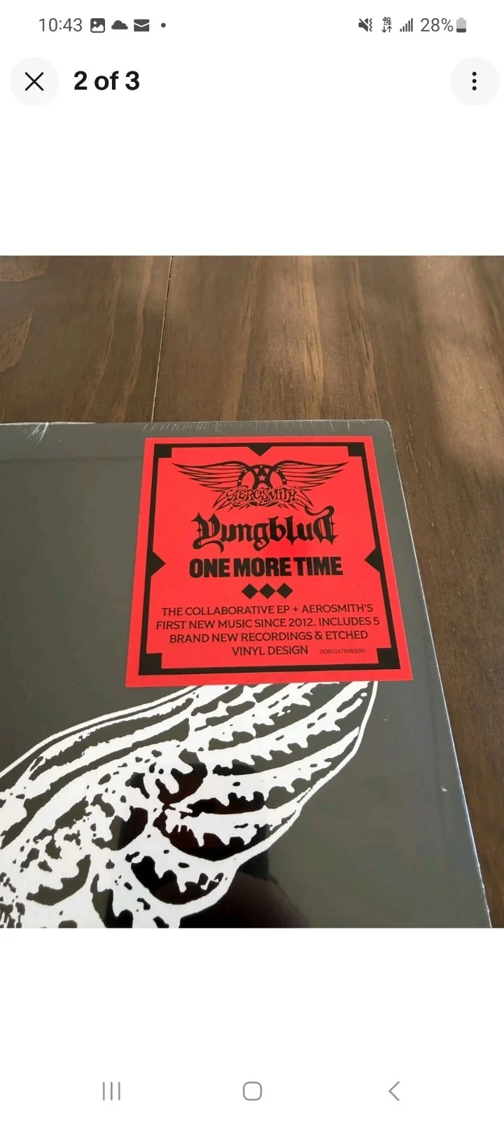 YUNGBLUD One More Time YUNGBLUD SIGNED Insert Black Vinyl NEW 🔥 LIMITED!!, изображение 4