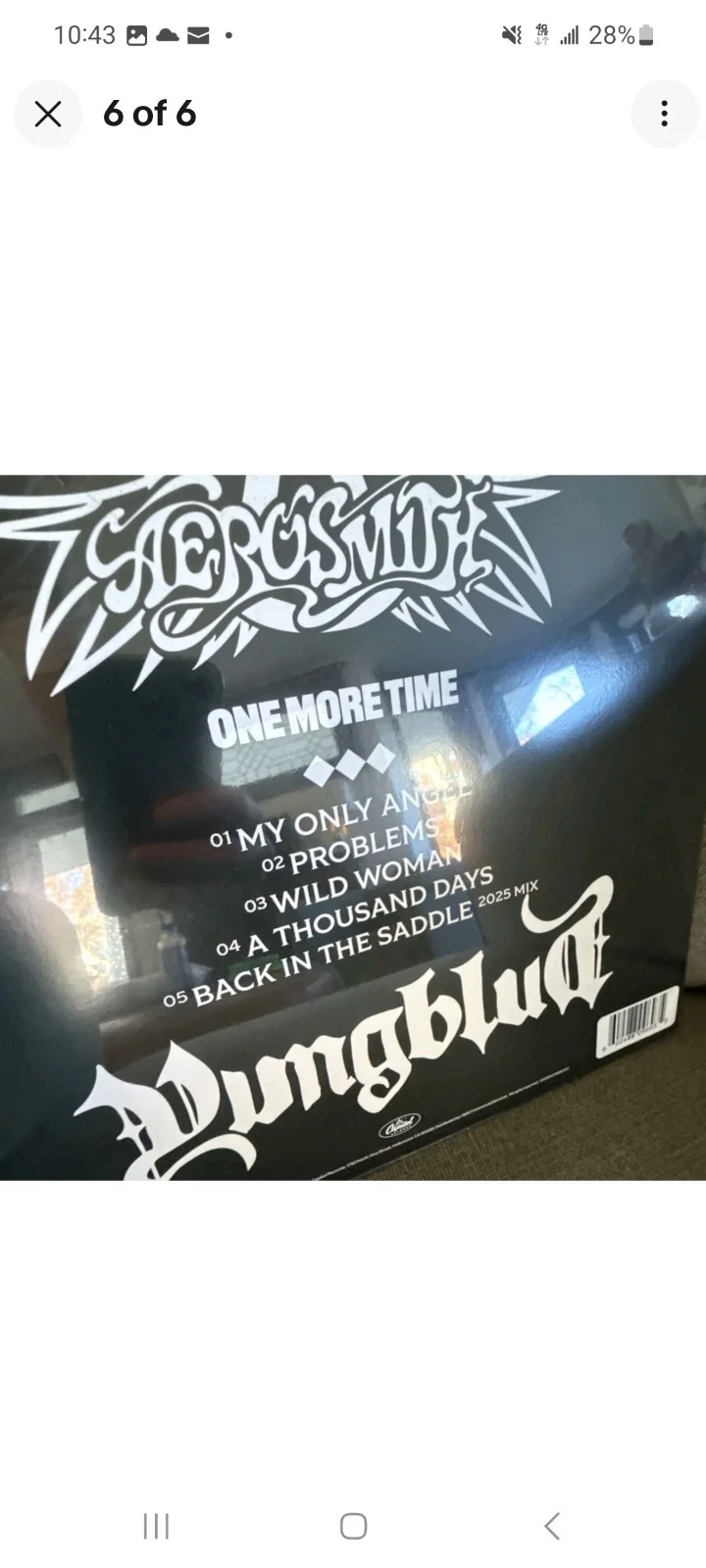 YUNGBLUD One More Time YUNGBLUD SIGNED Insert Black Vinyl NEW 🔥 LIMITED!!, изображение 5