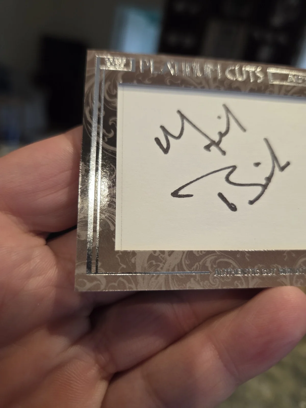 2012 🔥 MICHAEL BIEHN 💥 1/1 💥 AUTOGRAPH ✨️ TOMBSTONE 🪦 POP CENTURY PRESS PASS, image 3