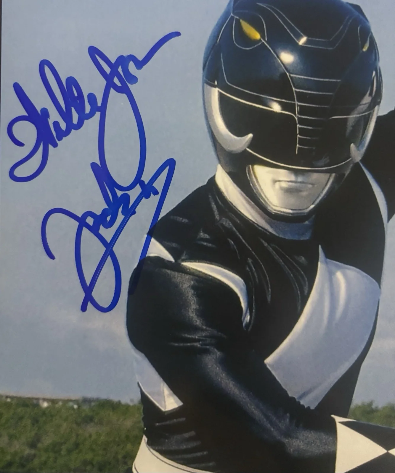 WALTER JONES — Walter Jones Mighty Morphin Power Rangers 8x10 Signed Photo! “ZACK” Icon Coa, изображение 2