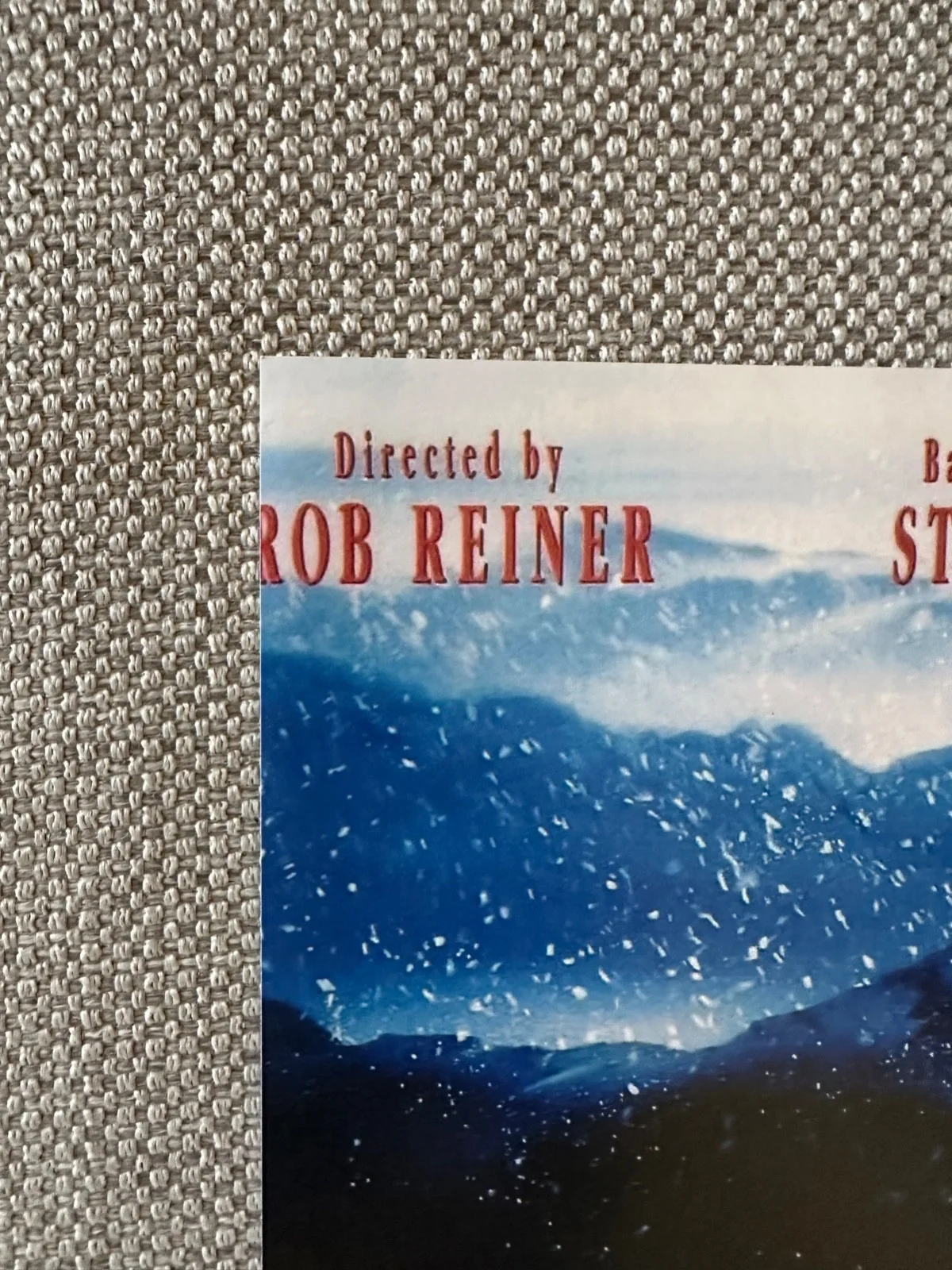 Rob Reiner — Rob Reiner Signed Misery Movie Poster 12x18 Beckett BAS, PLEASE READ AD!, изображение 3