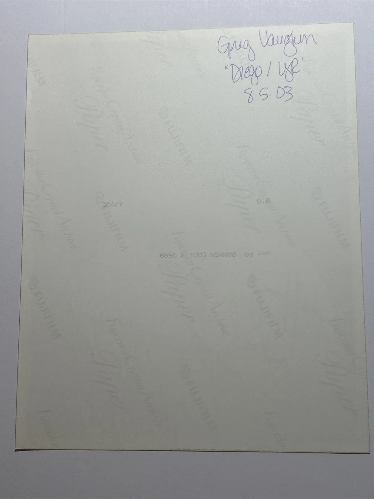 Greg Vaughan — Greg Vaughan DAYS HAND SIGNED AUTOGRAPH Photo Young & the Restless Soap Opera, image 2