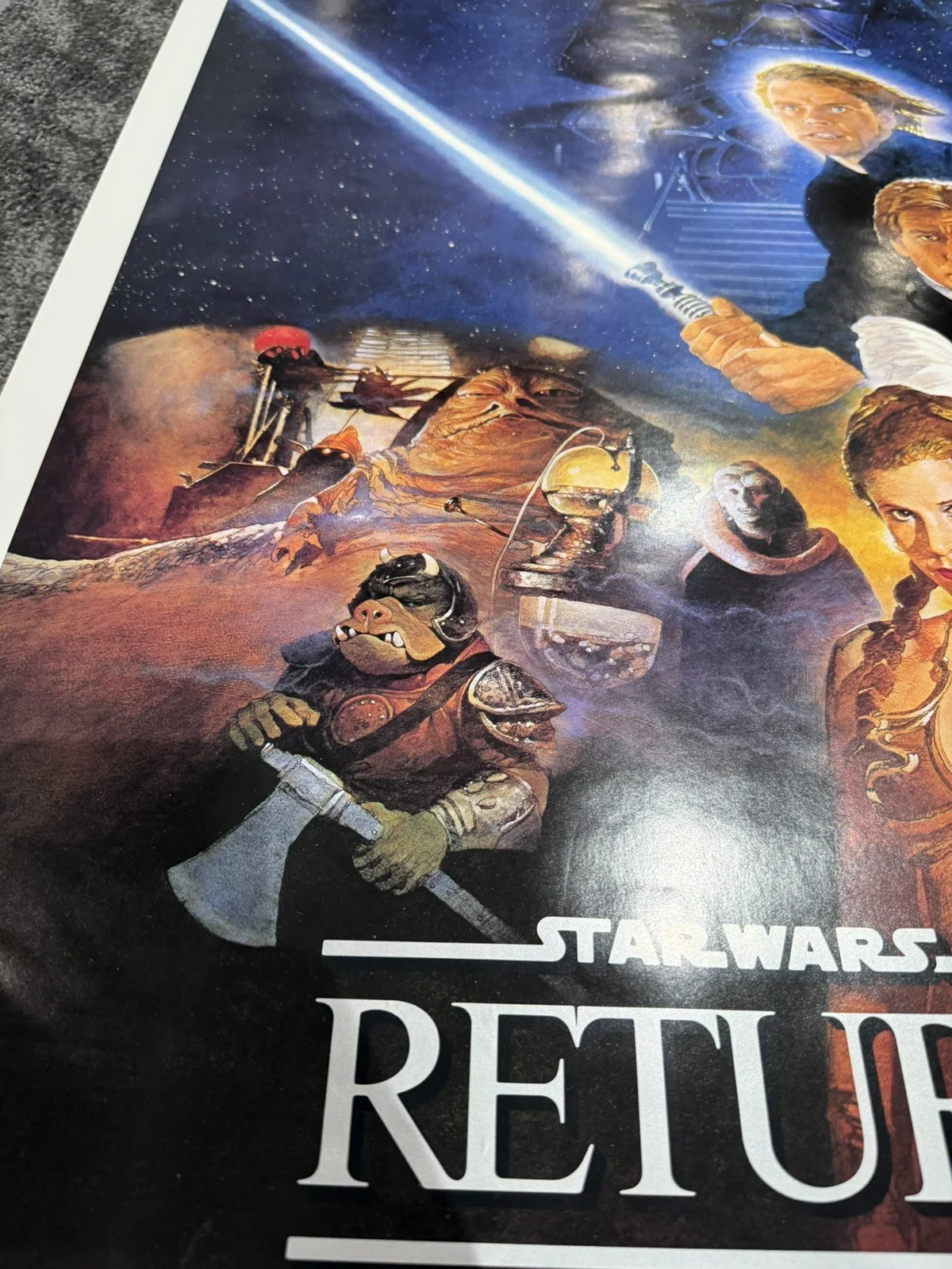 Star Wars: Return of the Jedi - US sheet cinema Poster 27 x 41in, image 2