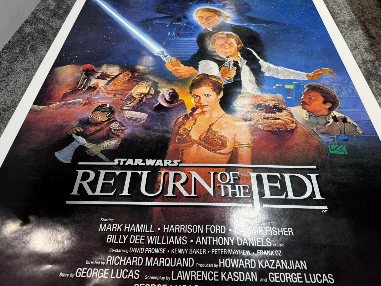 Star Wars: Return of the Jedi - US sheet cinema Poster 27 x 41in, image 3