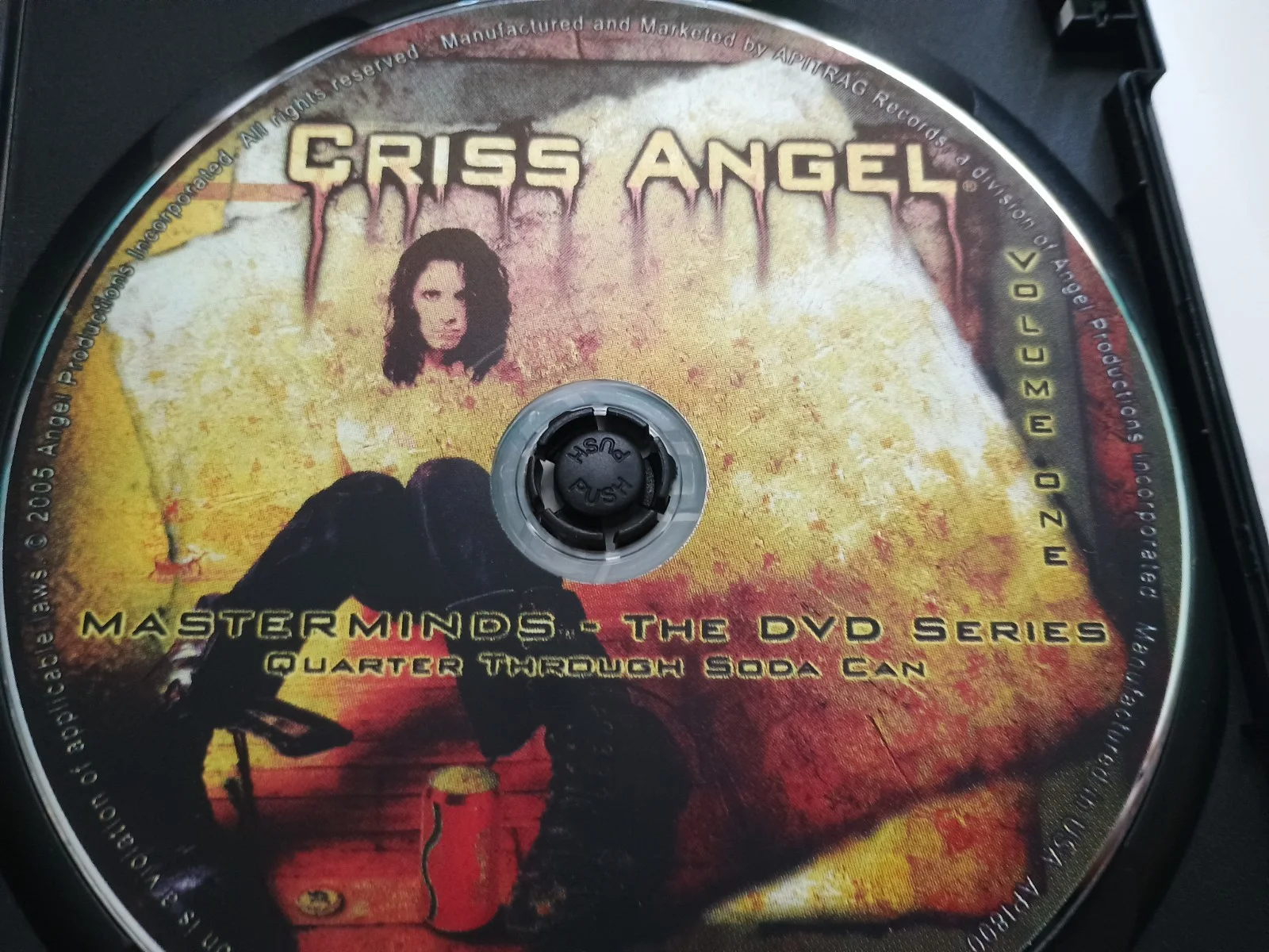 Criss Angel: Masterminds *SIGNED!* (DVD Series, Vol. 1) Quarter Through Soda Can, изображение 5