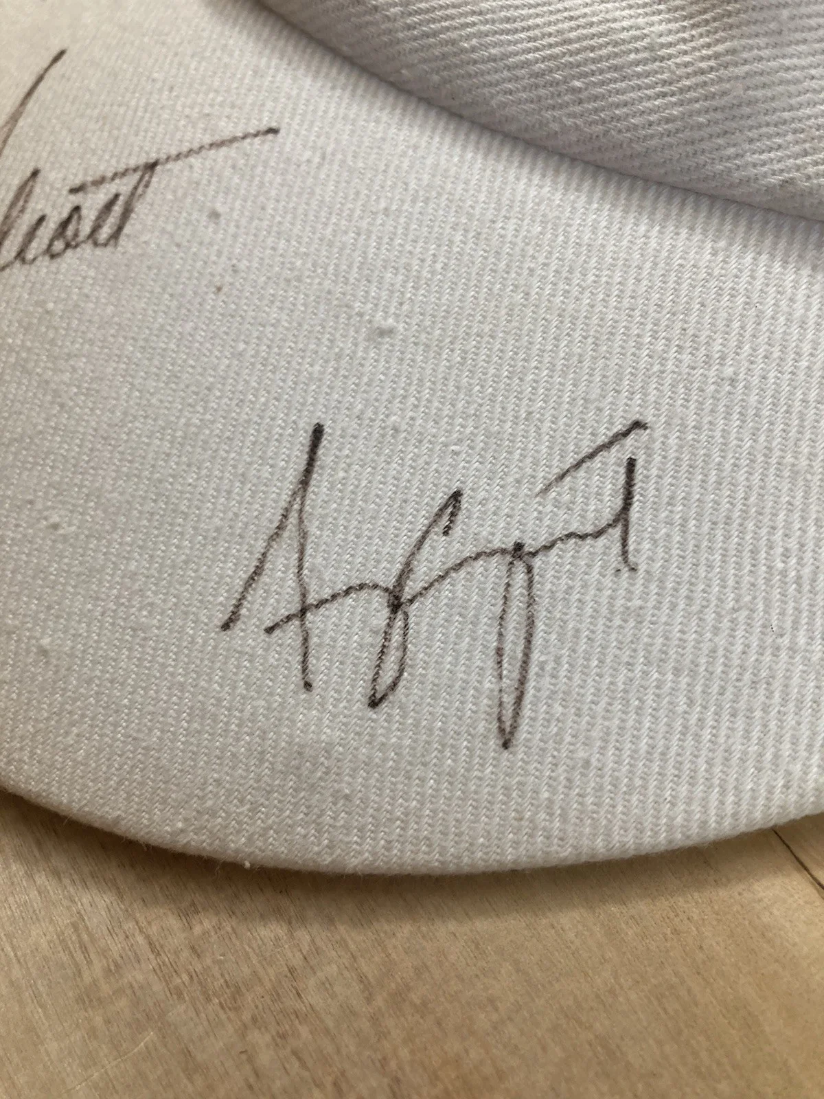 Vintage Golf Visor signed Amy Alcott and Amy Grant Signature Hall of Fame Golfer, изображение 4