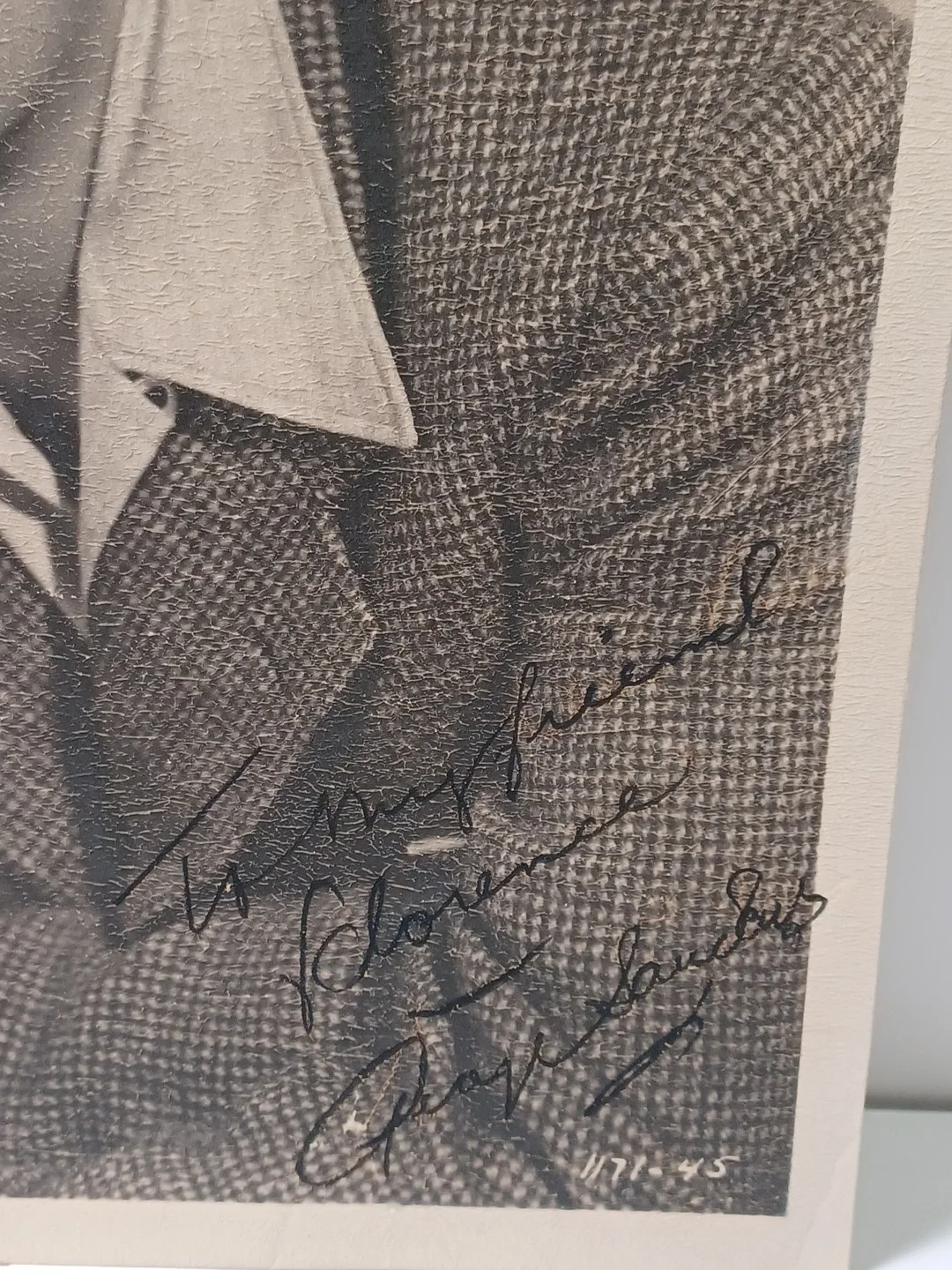 George Sanders Autographed Photo "Rage in Heaven" 8 x 10 RRP 529, изображение 2