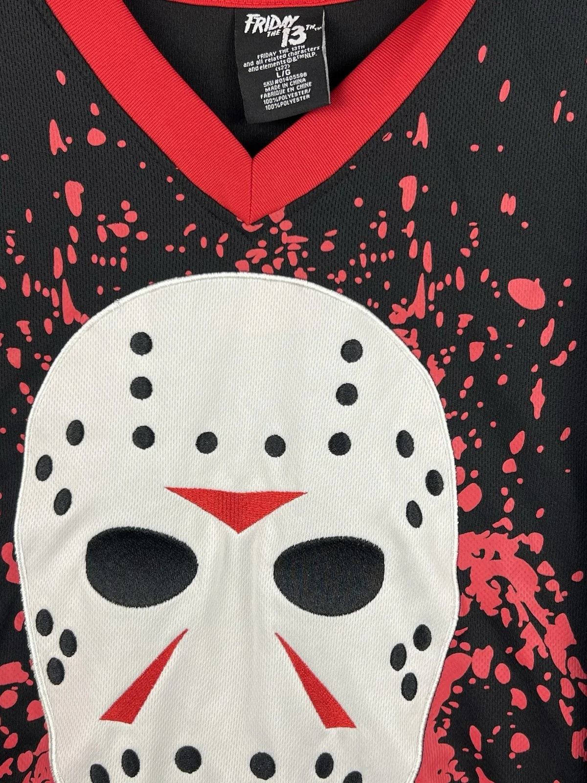 Friday the 13th Jason Vorhees Women's Hockey Jersey Dress Large, изображение 2