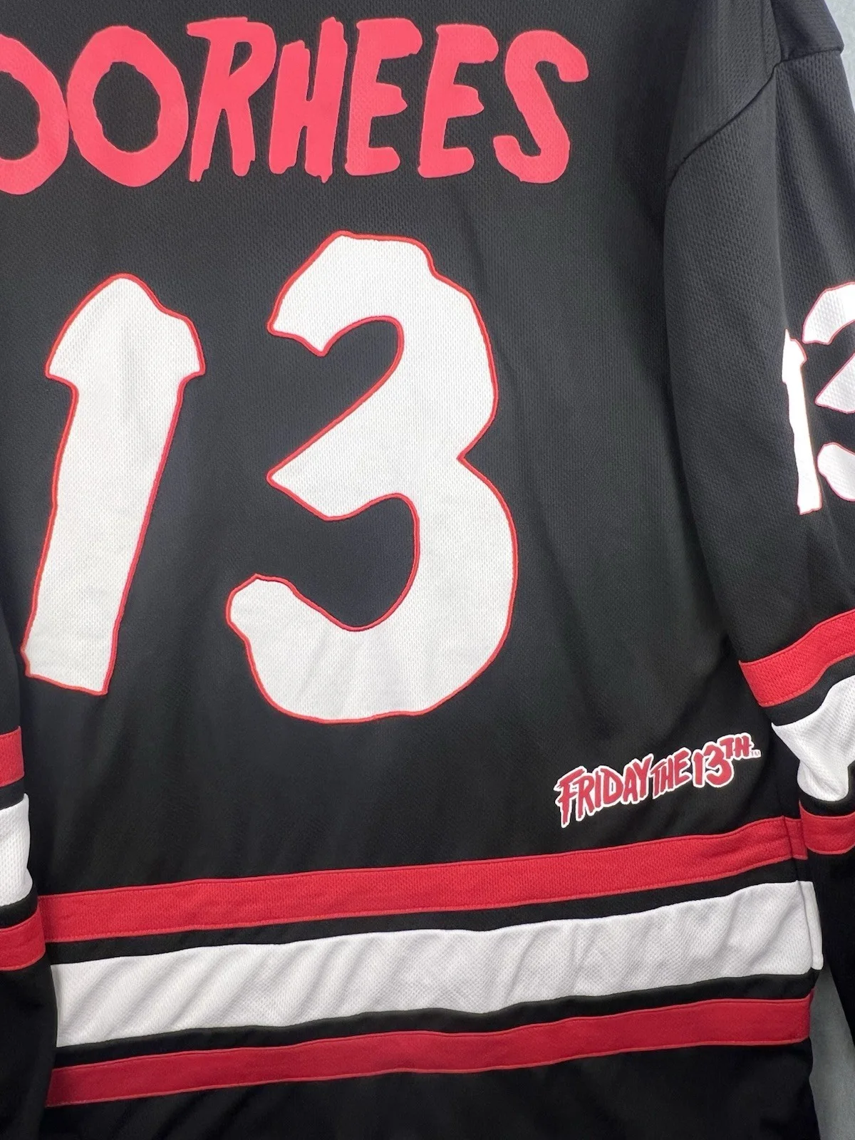 Friday the 13th Jason Vorhees Women's Hockey Jersey Dress Large, изображение 5