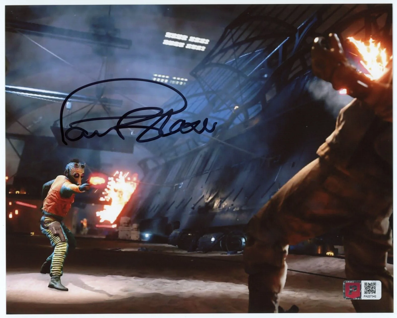 Paul Blake — PAUL BLAKE Signed 8x10 STAR WARS Photo COA - Episode IV: A New Hope (Greedo)