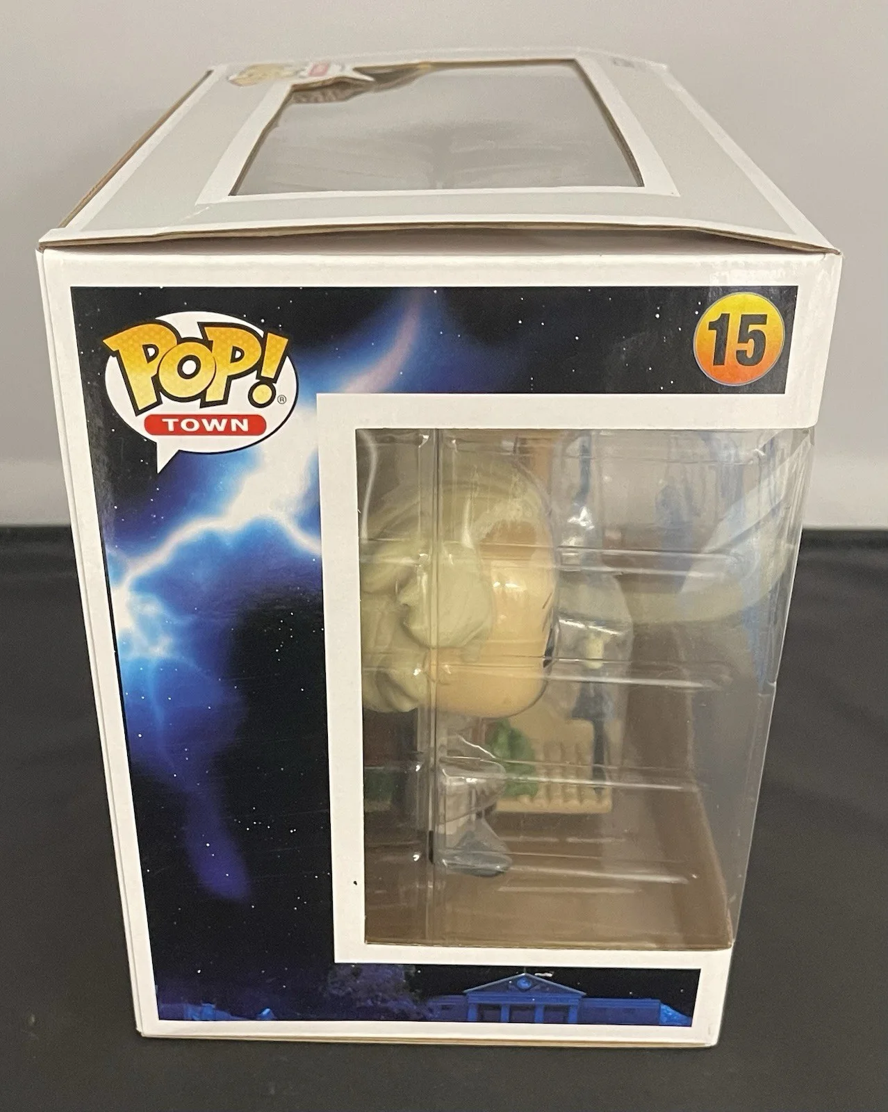 Christopher Lloyd — Funko Pop Signed Christopher Lloyd #15 Autographed BAS Witnessed Doc Clock Tower, image 5
