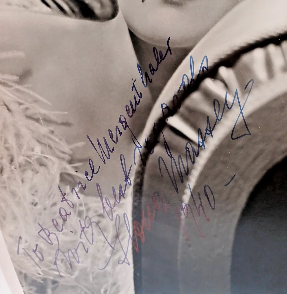 Ilona Massey Hand Signed Autographed 8x10 Photo Classic Movie Actress RRP 532, изображение 2