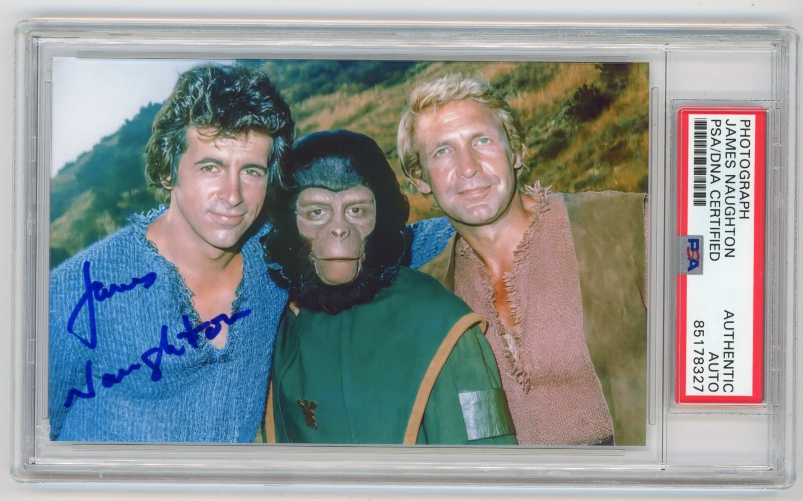 James Naughton — JAMES NAUGHTON Signed Photo - Planet of the Apes TV Show - Pete Burke - PSA