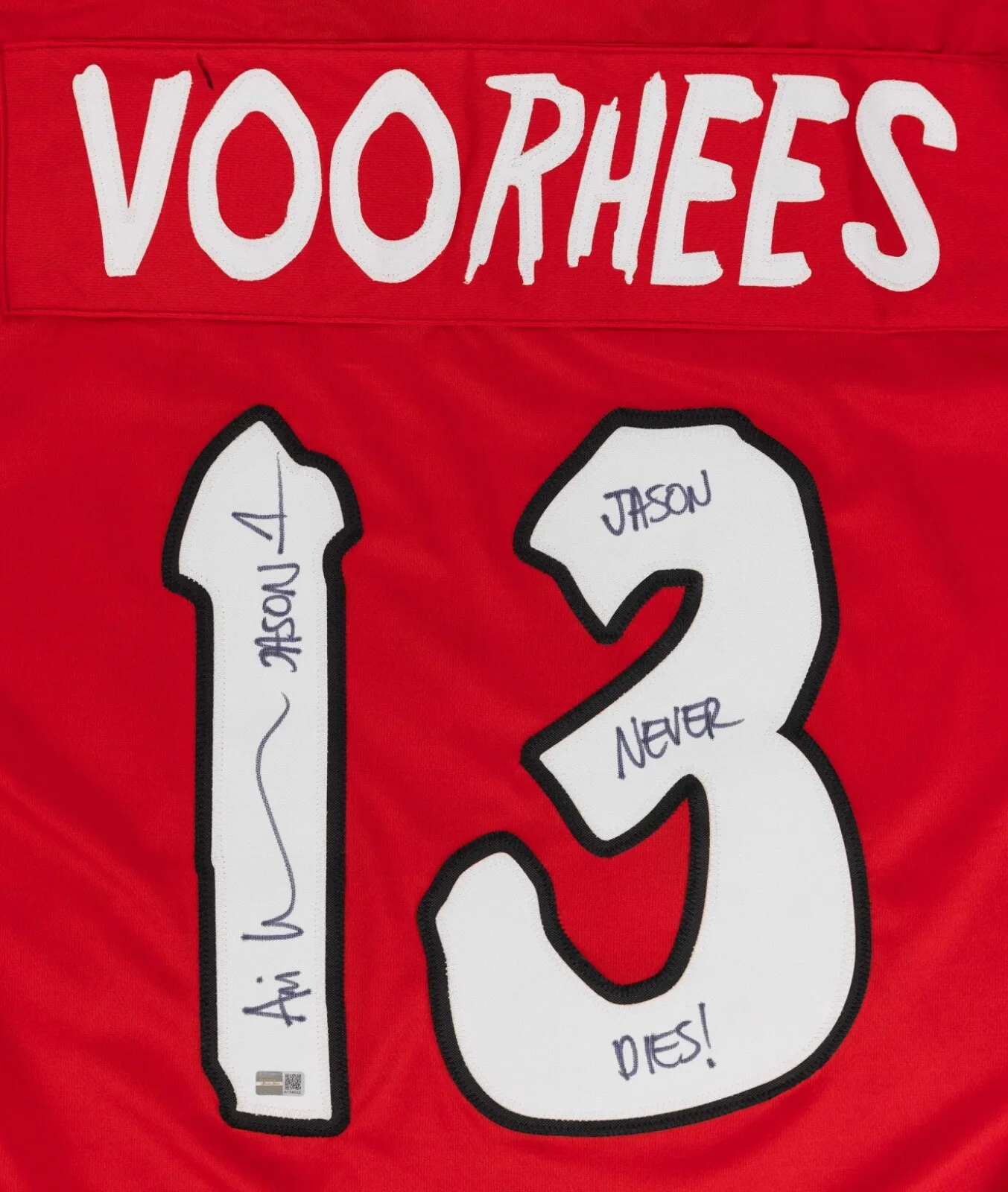 Ari Lehman — Ari Lehman Signed Hockey Jersey (Steiner) Jason Voorhees Friday the 13th, image 2
