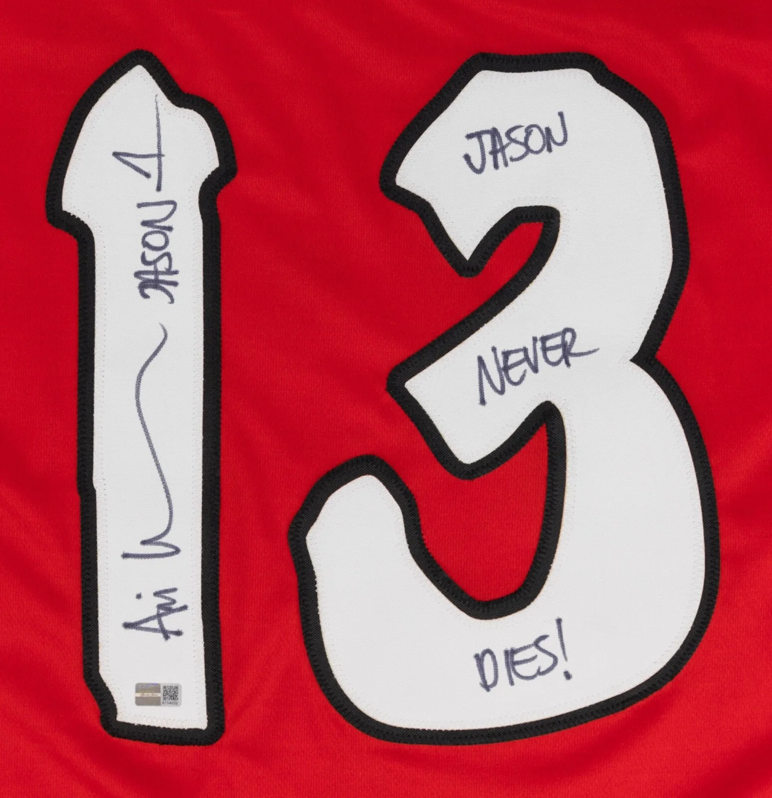 Ari Lehman — Ari Lehman Signed Hockey Jersey (Steiner) Jason Voorhees Friday the 13th, image 5