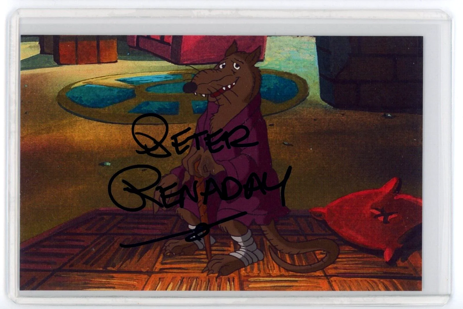 Peter Renaday — Peter Renaday Signed 3 Photo Lot - Splinter Teenage Mutant Ninja Turtles TMNT, image 3