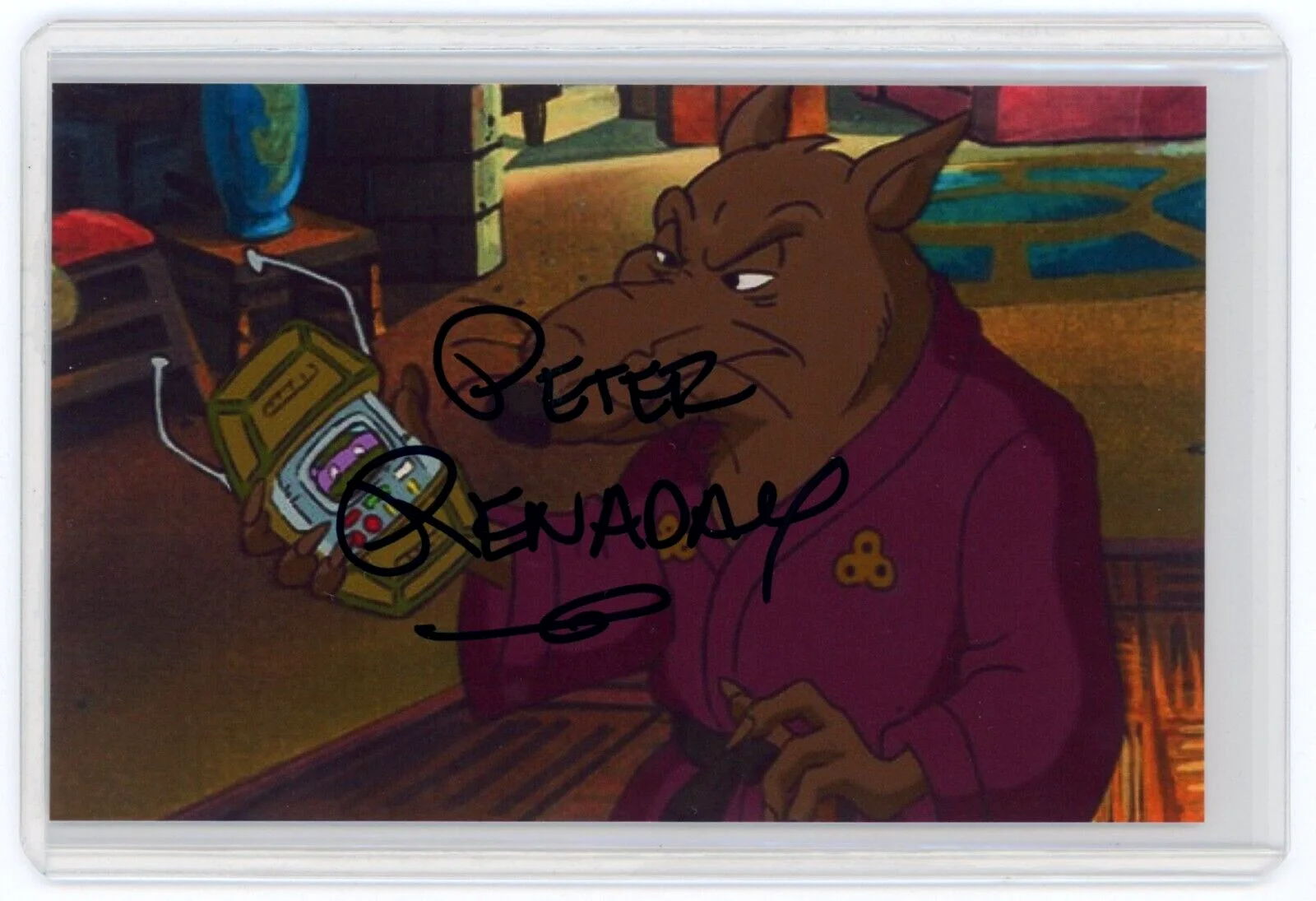 Peter Renaday — Peter Renaday Signed 3 Photo Lot - Splinter Teenage Mutant Ninja Turtles TMNT, image 4