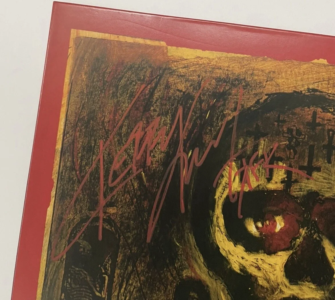 Kerry King Slayer Signed Seasons In The Abyss Vinyl Record PROOF, изображение 4