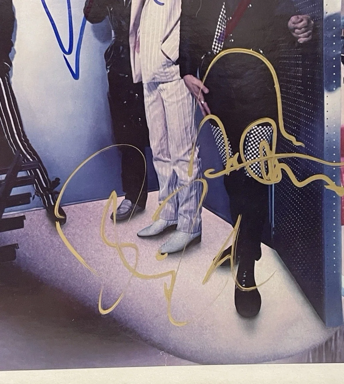 Cheap Trick Signed All Shook Up Vinyl Album Record x3 Tom Robin Nielsen, image 3
