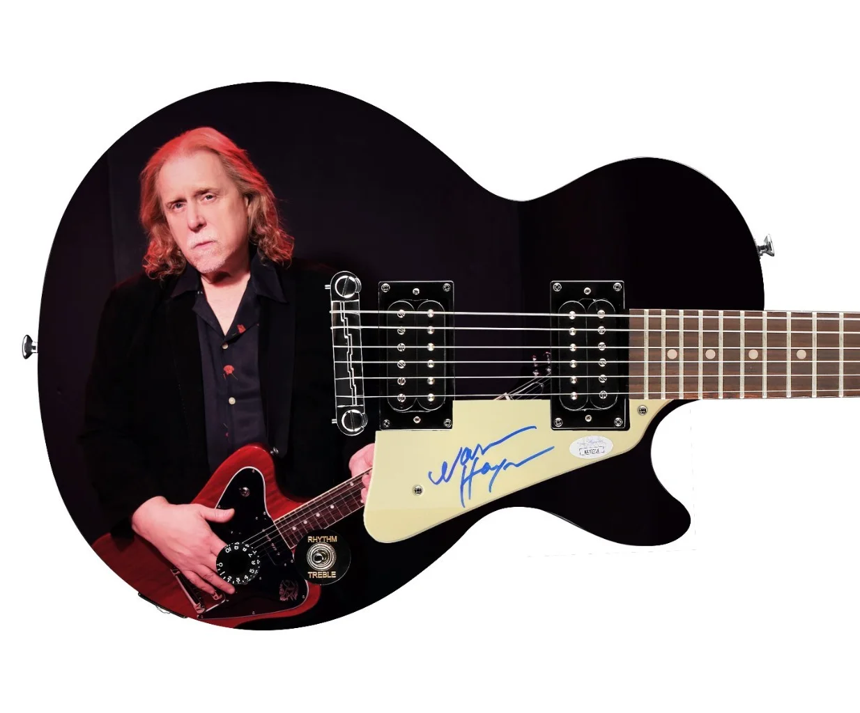Warren Haynes Signed Allman Brothers Gov't Mule Les Paul Guitar JSA COA, изображение 2
