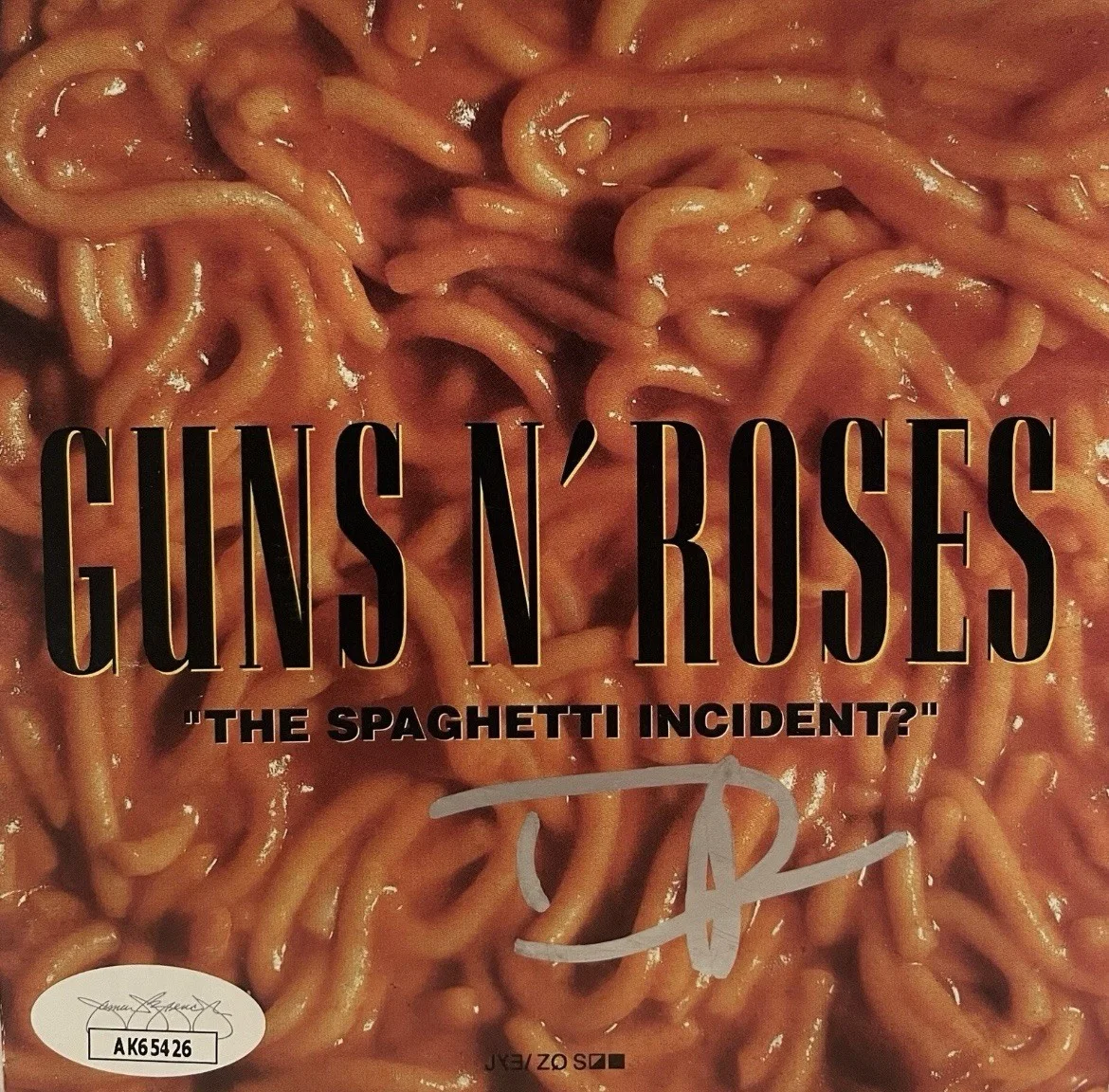 Duff Mckagan Signed Guns N Roses The Spaghetti Incident CD Cover Framed JSA COA, изображение 3
