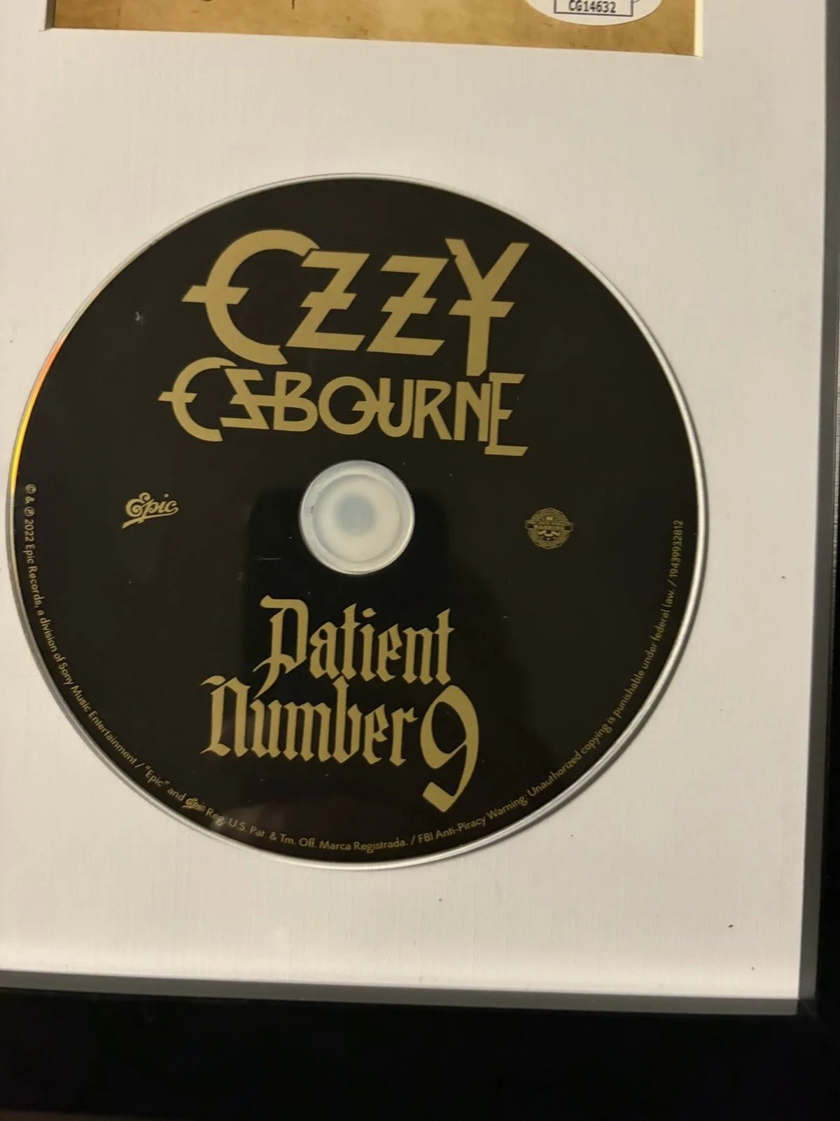 Ozzy Osbourne SIGNED Framed Patient Number 9 Autograph BLACK SABBATH JSA COA, image 4
