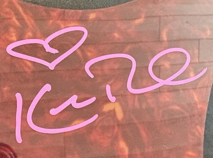 KELLIE PICKLER Signed Autographed Guitar Pickguard COA 3201411 AUTO, image 2