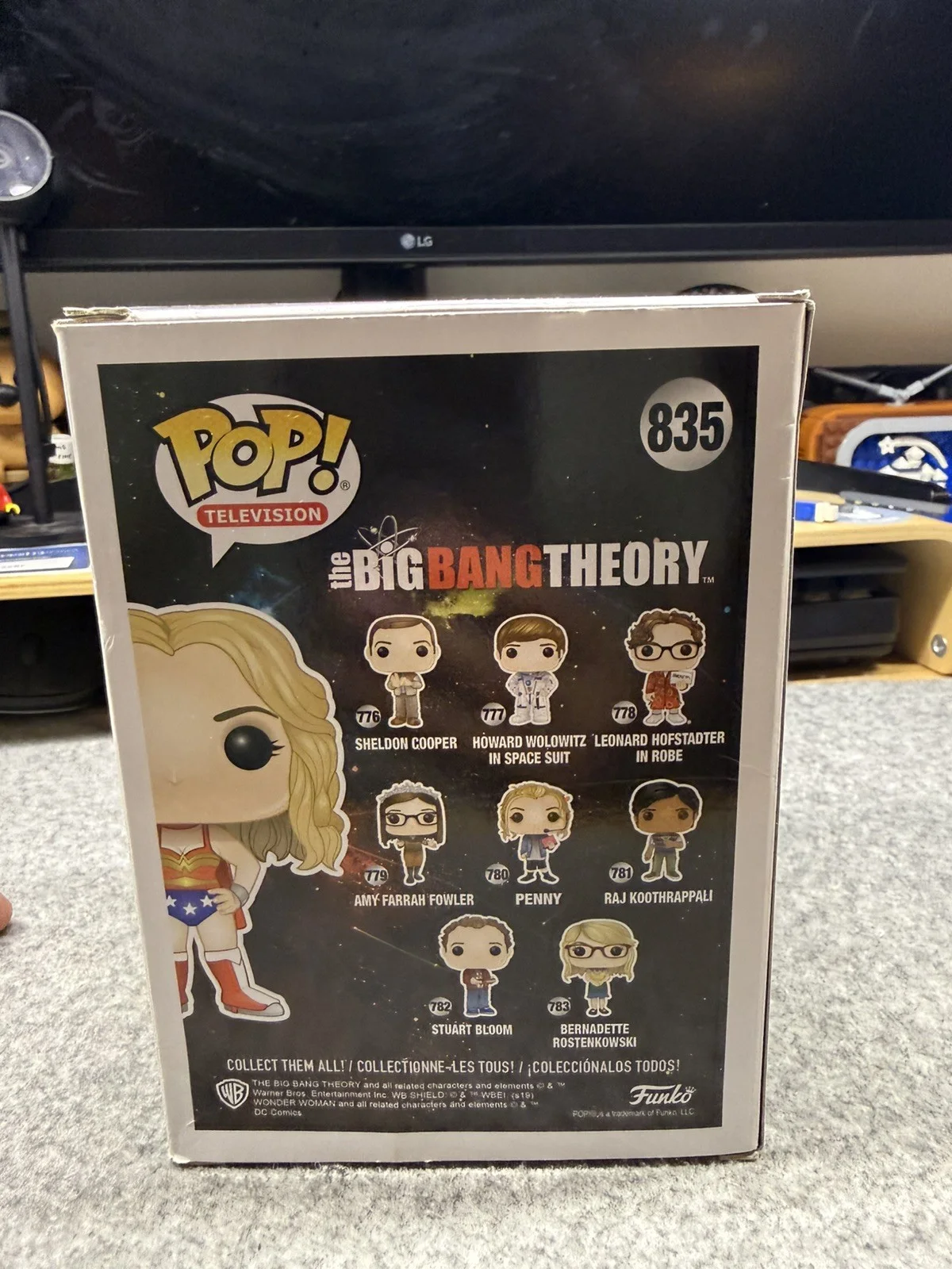 Kaley Cuoco Signed Penny Funko The Big Bang Theory Autograph !!, image 2