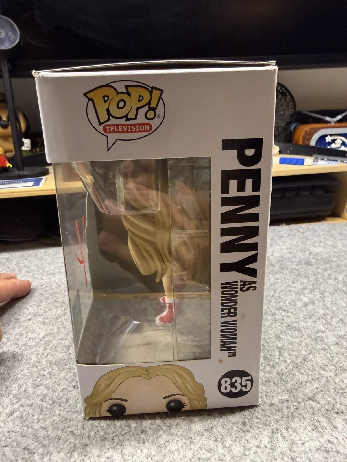 Kaley Cuoco Signed Penny Funko The Big Bang Theory Autograph !!, image 4