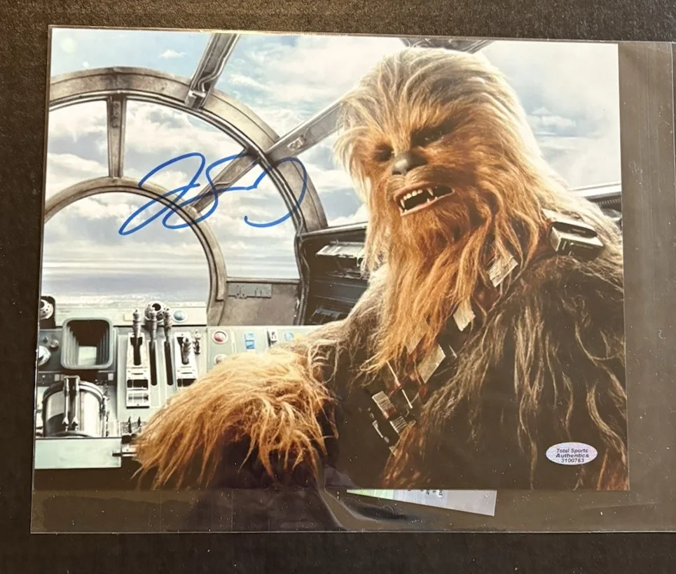 Joonas Suotamo — Joonas Suotamo Signed Autographed 8x10 Star Wars Photo COA 3100763 AUTO