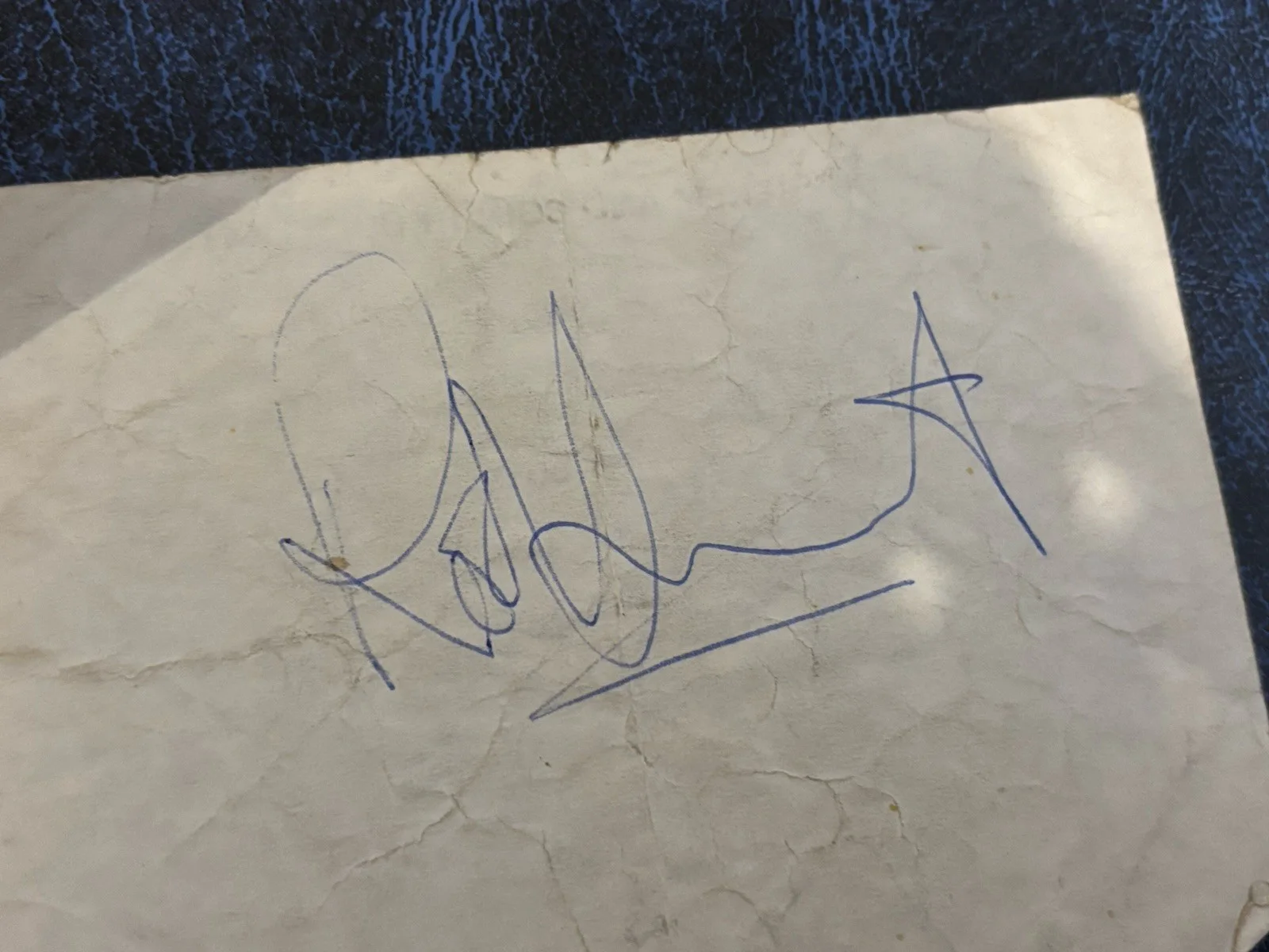 Rod Stewart Rock Pop Music Vintage Signed Autograph Cut Please Read, изображение 2