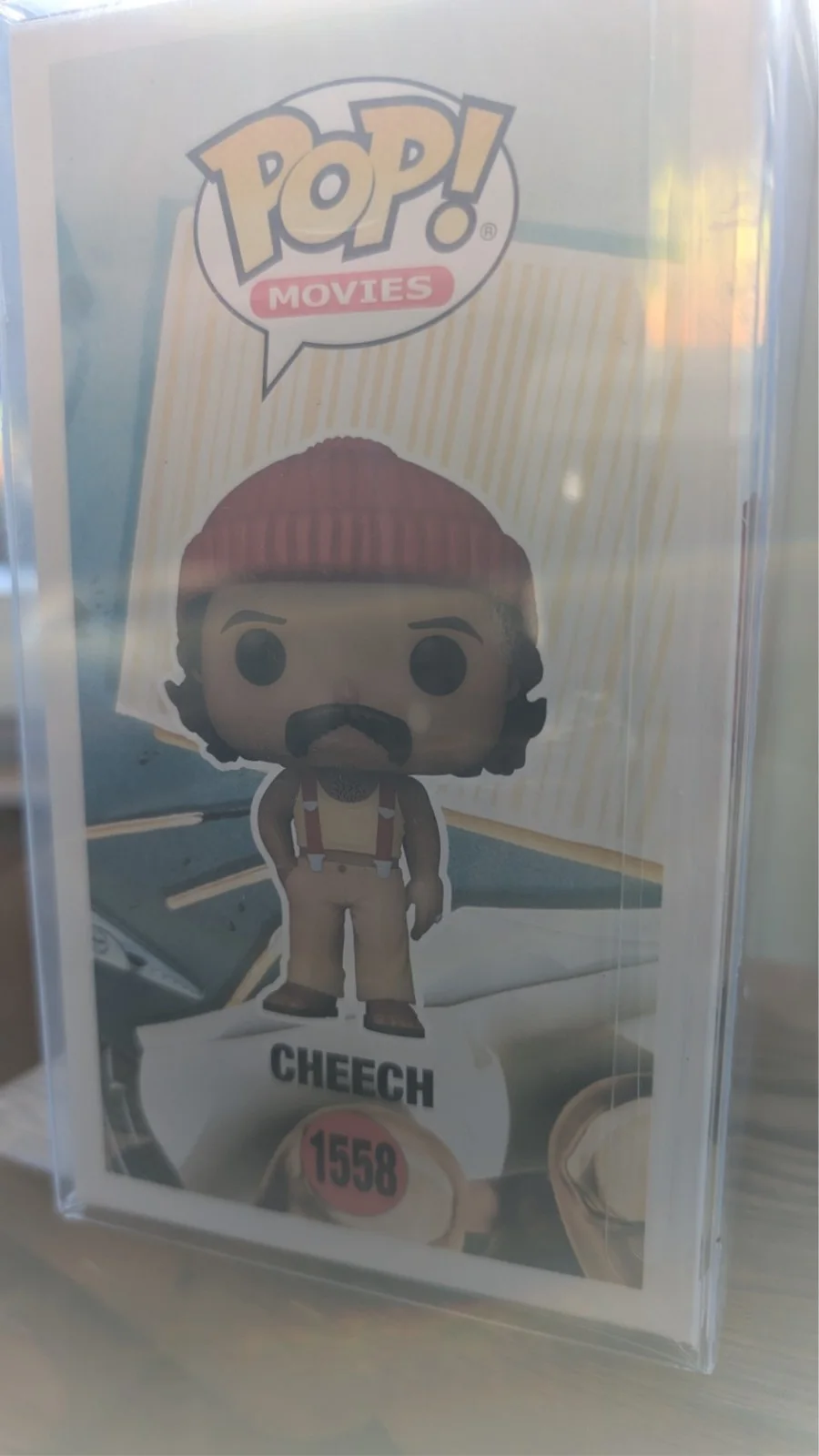 Cheech Marin — Cheech Marin Signed Funko Pop 1558 Up in Smoke – Beckett COA – Mint Autograph, изображение 5