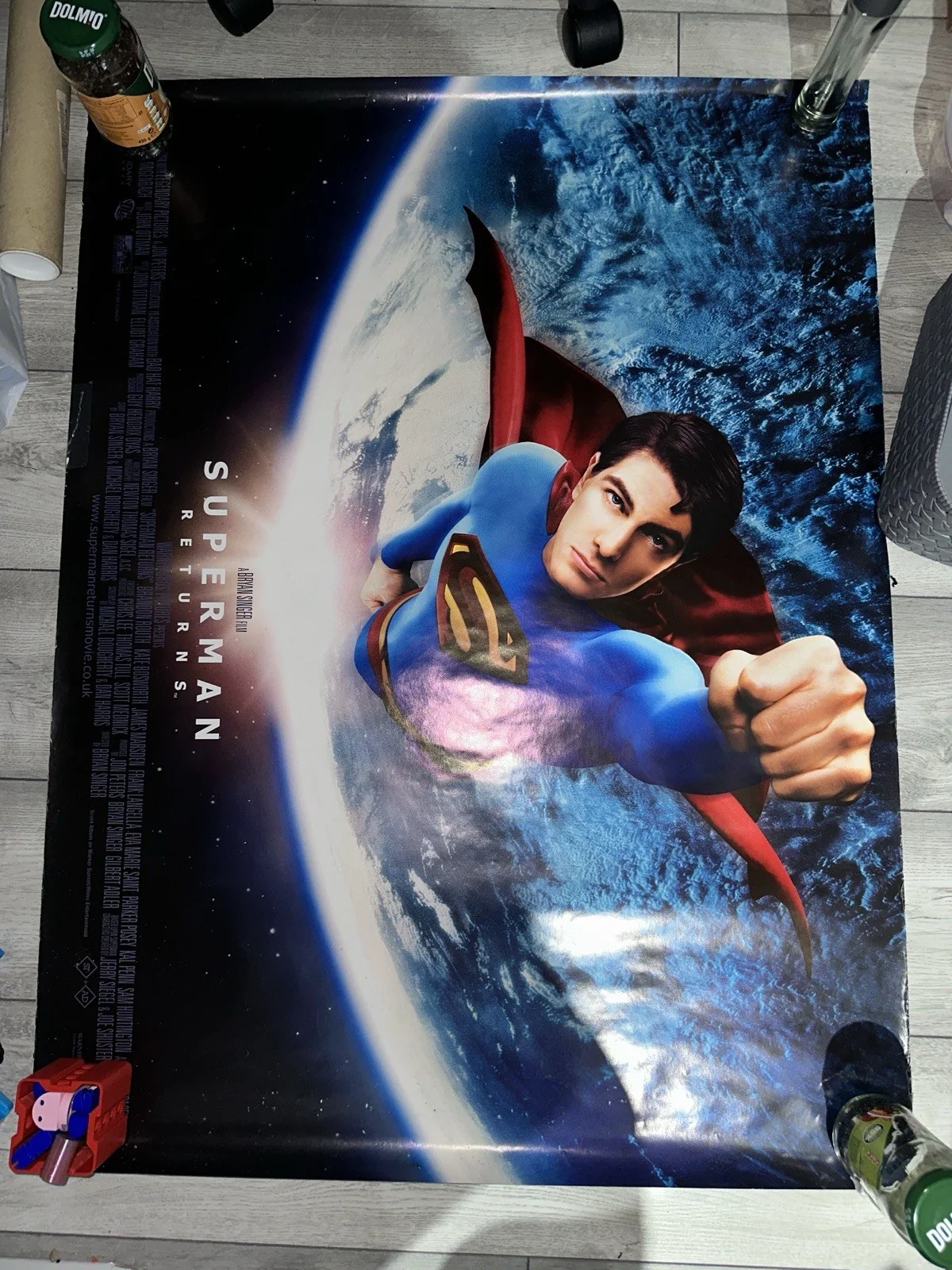 Superman Returns Cineworld Cinema Landscape Poster Large, image 2