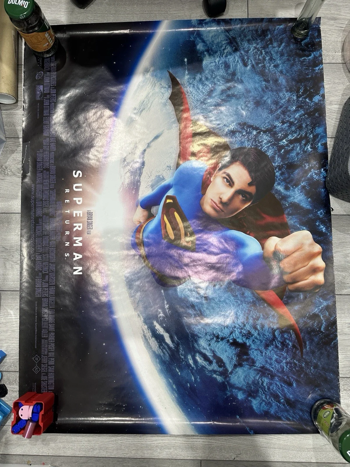 Superman Returns Cineworld Cinema Landscape Poster Large, image 3