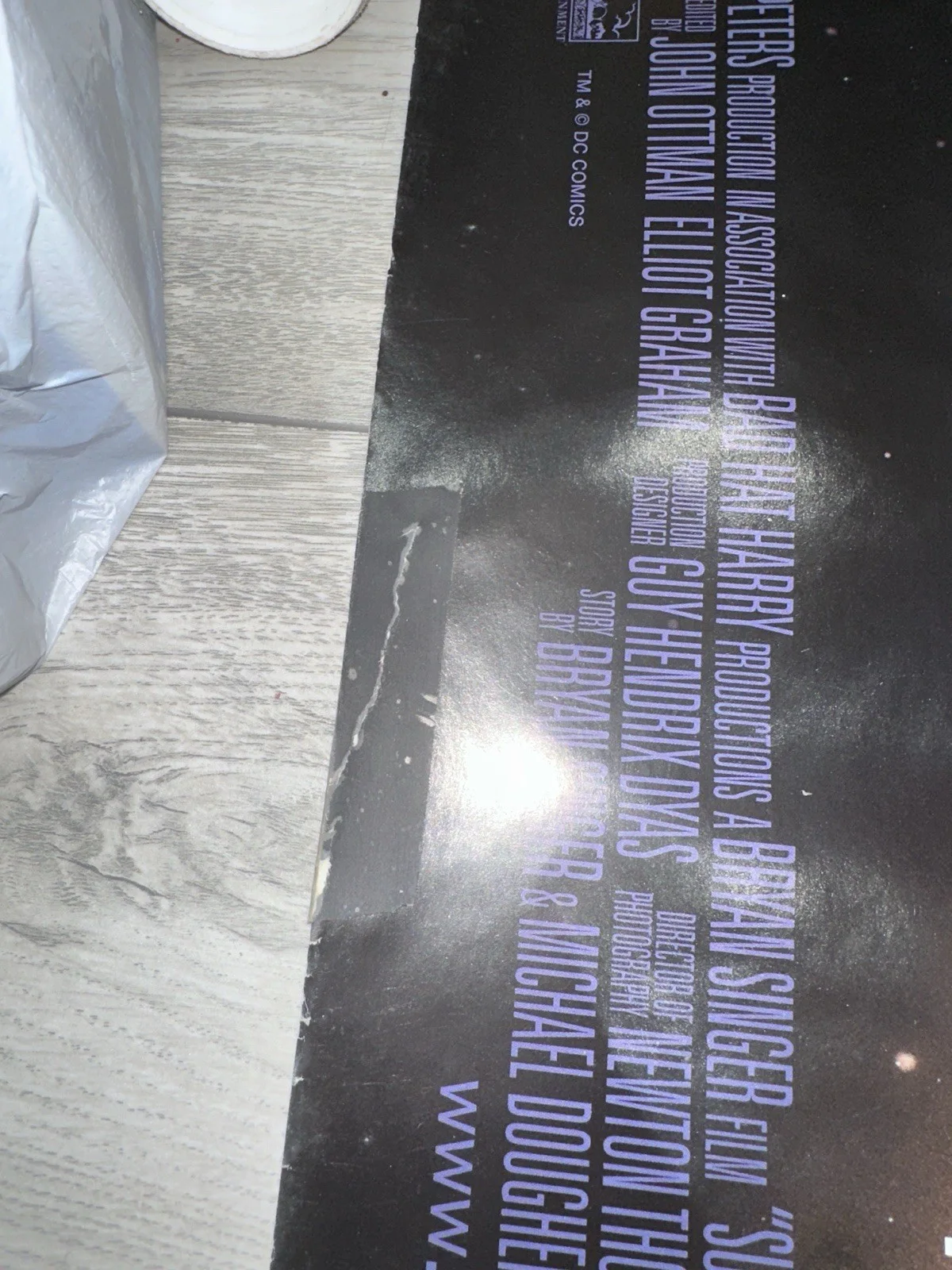 Superman Returns Cineworld Cinema Landscape Poster Large, image 4
