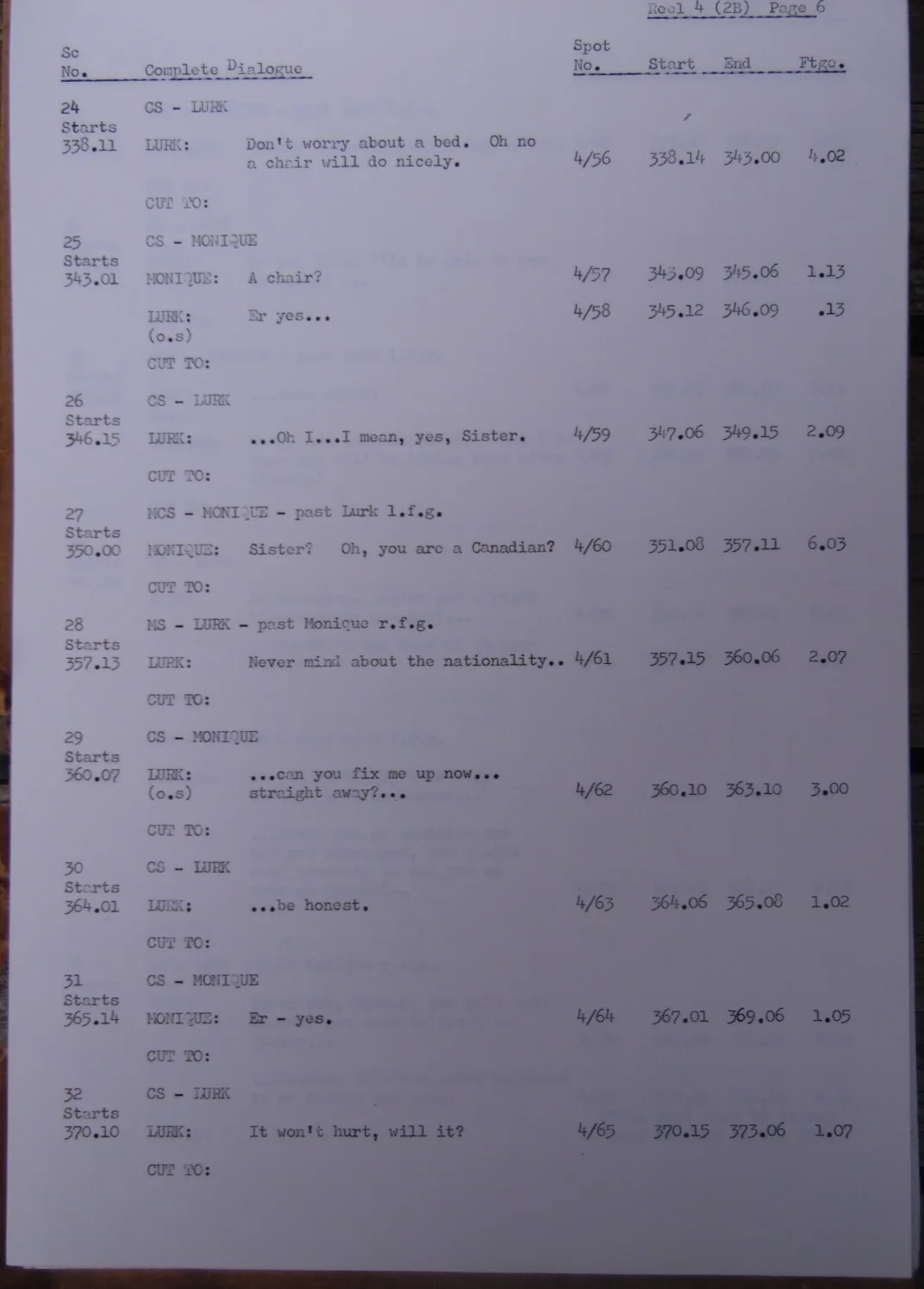 Vintage Frankie Howerd "UP THE FRONT" Genuine Original Release Movie Script 1972, image 5