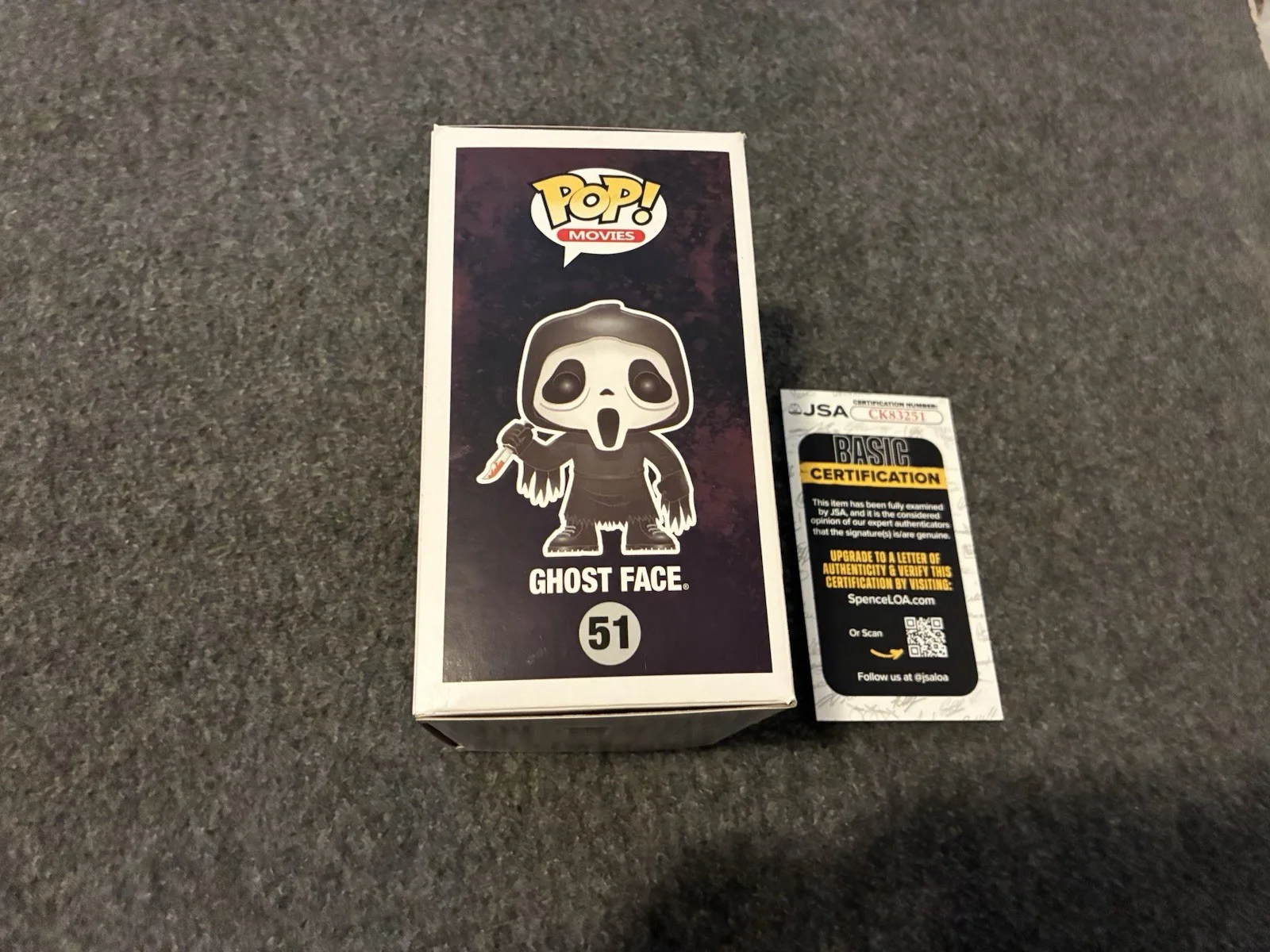 Timothy Simons — Timothy Simons Signed Ghost Face Funko Pop Jsa Coa Scream 7 Actor George Willis, image 4