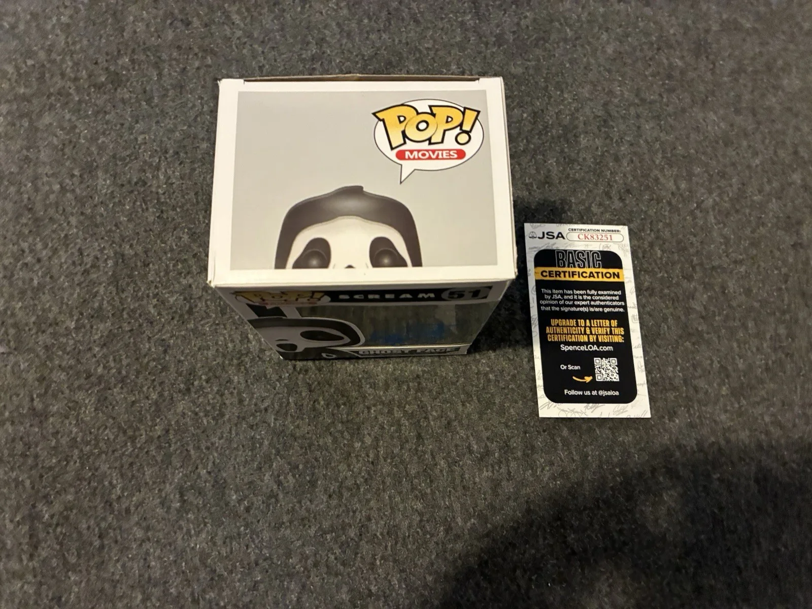 Timothy Simons — Timothy Simons Signed Ghost Face Funko Pop Jsa Coa Scream 7 Actor George Willis, image 5