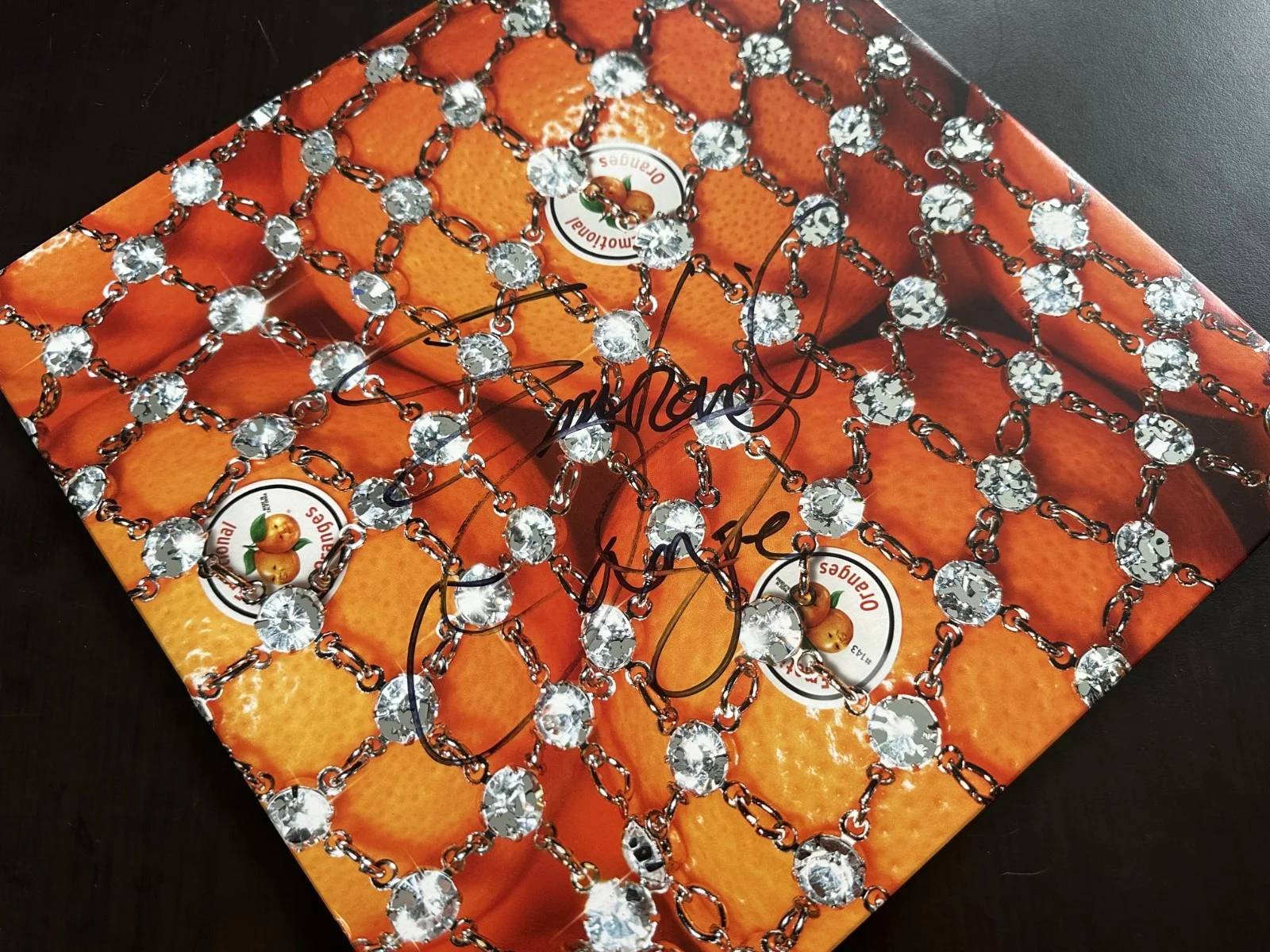 Emotional Oranges Signed Autographed Auto Vinyl The Juice Vol. III Vali, image 3