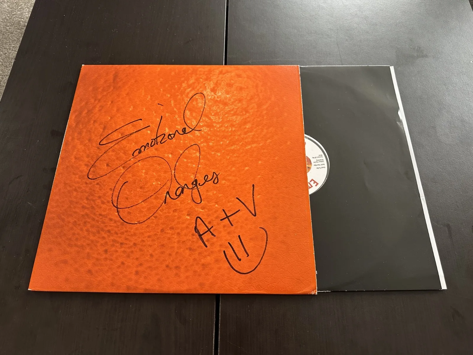 Emotional Oranges Signed Autographed Auto Vinyl The Juice Vol. 1 Vali x Azad, image 5