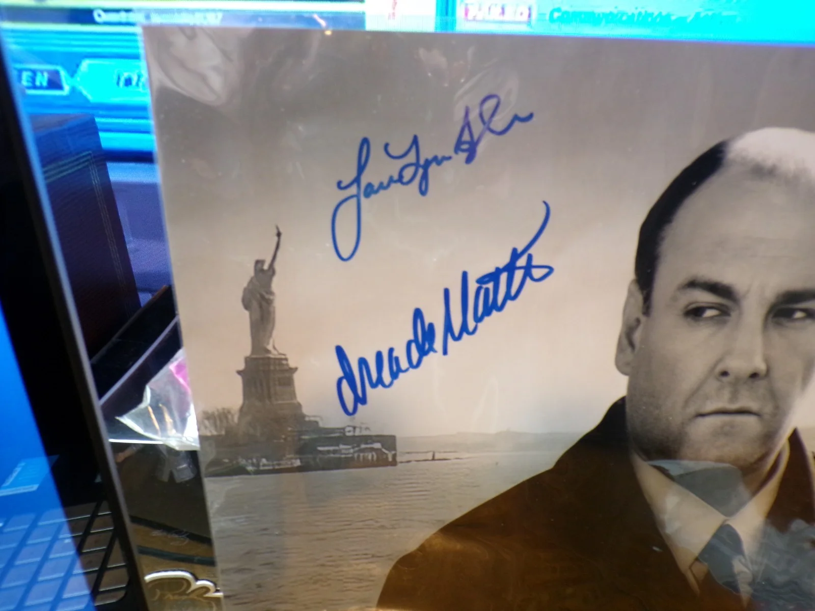 3 DIFFERENT — SOPRANOS JAMIE LYNN SIGLER/DREA deMATTEO/ROBERT ILER 11 X 14 AUTOGRAPH JSA FR SH, image 2