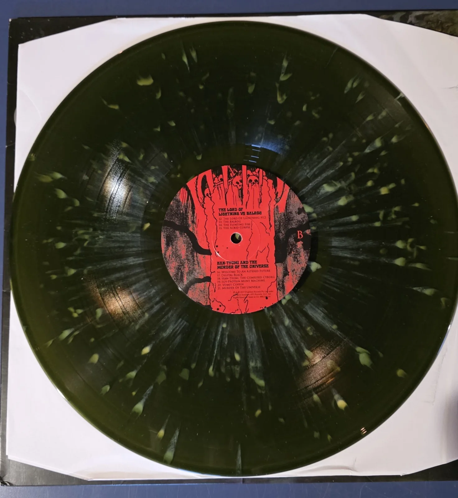 King Gizzard Murder of the Universe Signed LP Autographed Sleeve+Booklet / Vomit, image 4